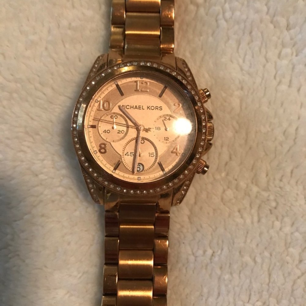 Gold Michael Kors Watch